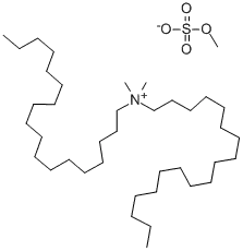 Molecular Structure of 3843-16-1 (N,N-DIMETHYL-N,N-DISTEARYLAMMONIUM METHOSULFATE)